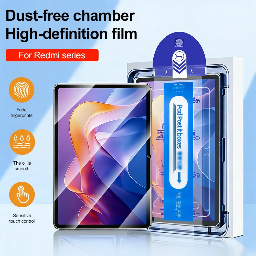 

Tempered Glass For Xiaomi Pad 7 8 Pro 11.2 inch 7S 6S 6 5 Pro Redmi Pad 2 SE 11 8.7 Screen Protector Film With Easy Install Kit