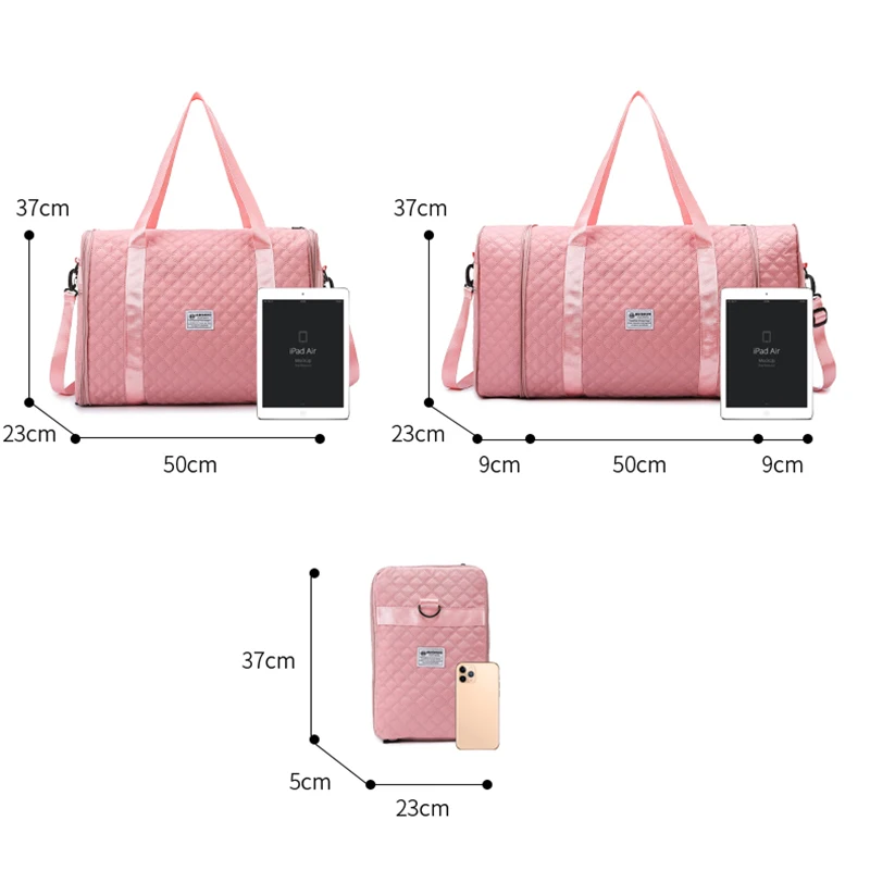 Large Capacity Travel Bags Luggage Organizer Bag Handbag Waterproof Portable Foldable Travel Clothes Storage Bag Shoulder Bags