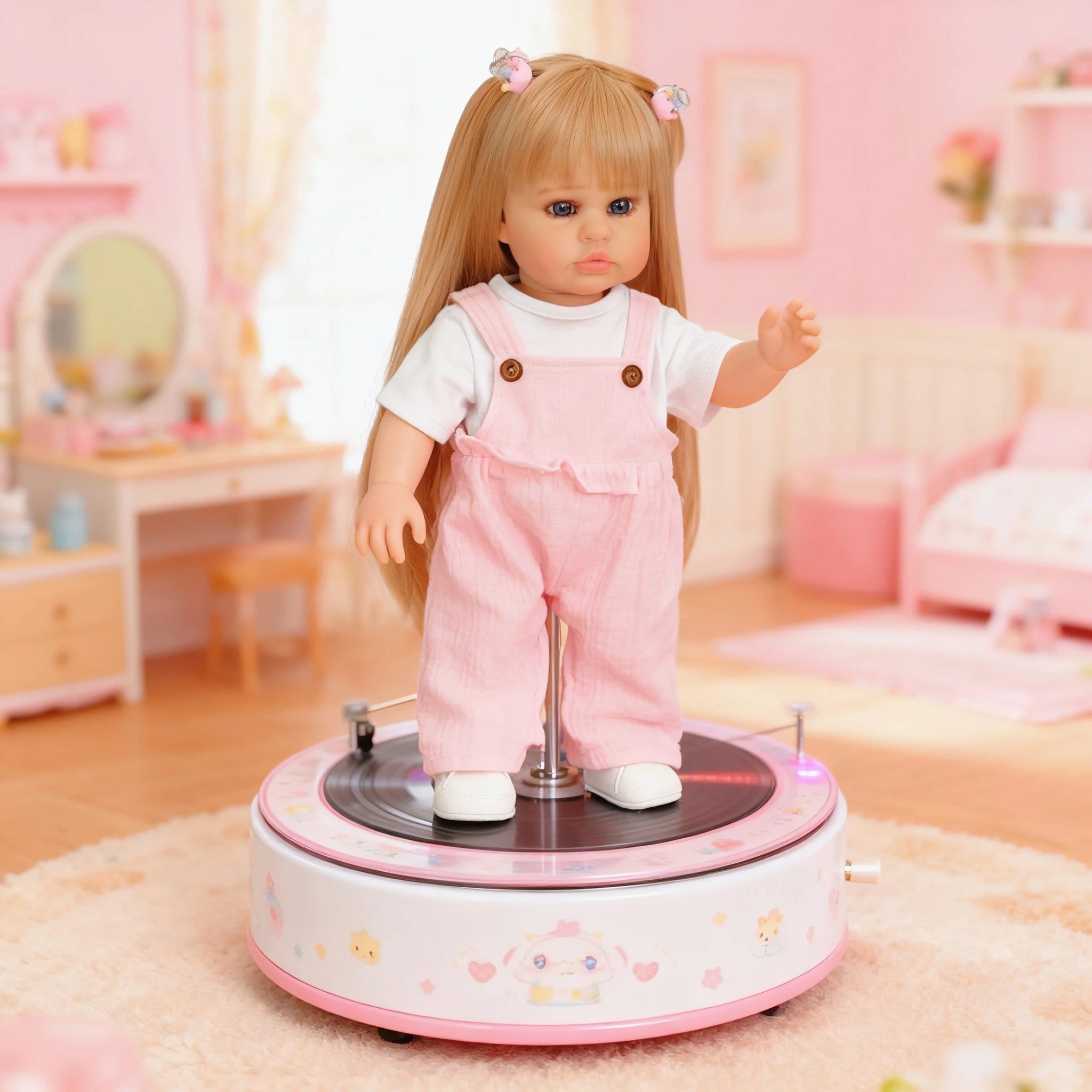 

NPK 22-дюймовая элли на все тело, стоящая нога, мягкая виниловая кукла Reborn для маленьких девочек, реалистичная кукла, Рождественский подарок для девочек