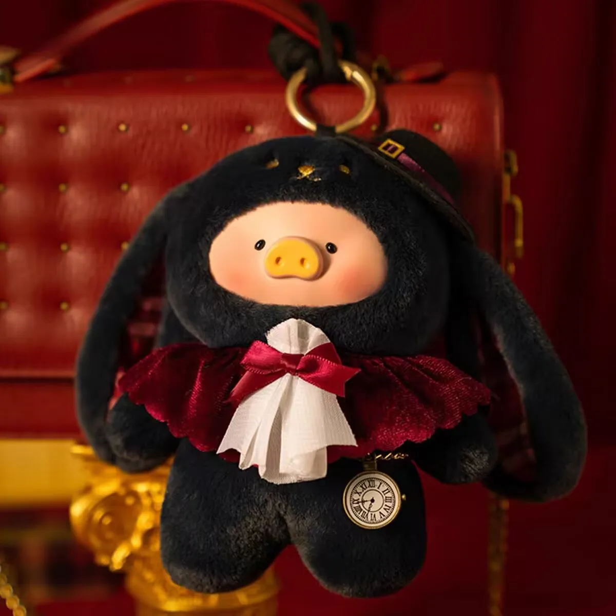 

Горячий оригинальный Lulu The Piggy Magician Bunny Series кулон Волшебник милая подвесная кукла-карточка игрушка день рождения фестиваль подарки украшения