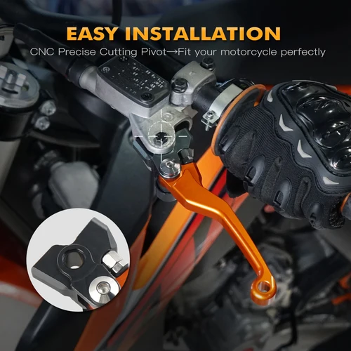 Imagen 2 del producto Para GasGas MC125 MC250 MC MCF 125 250 300 350 450 EX EXF 250 300 450 2021-2023 Kit de palanca de embrague de freno de motocicleta MC250F MC350F