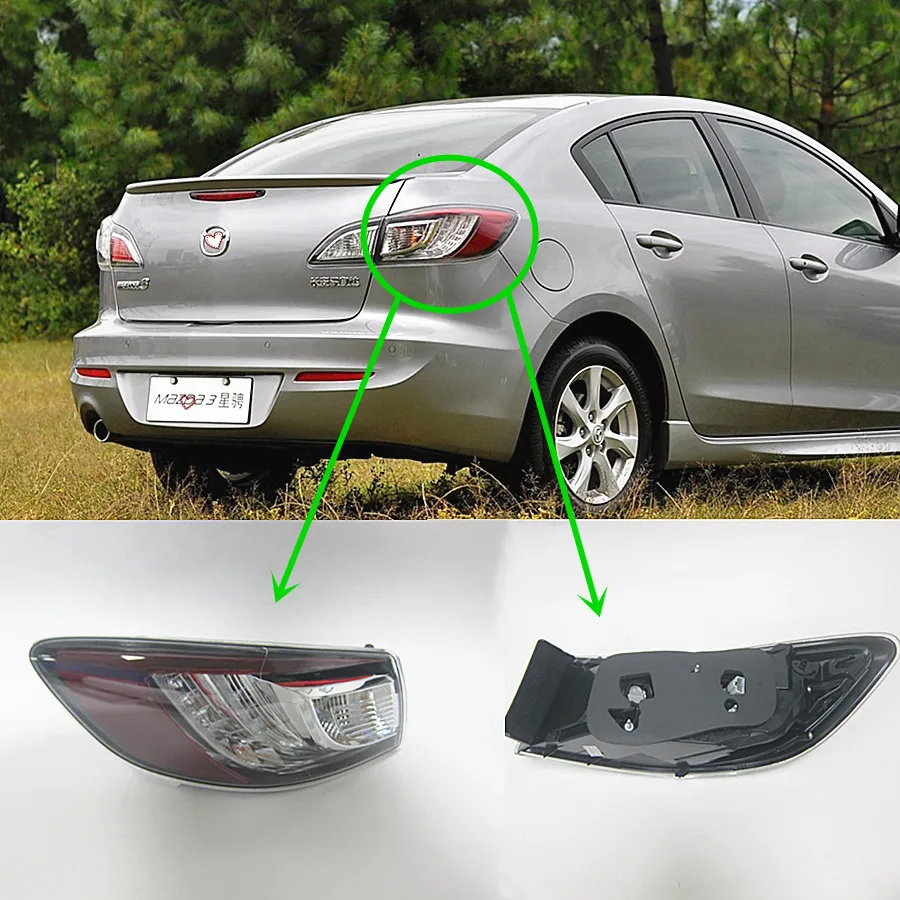 

Car accessories body parts 51-160 LED model tail lamp for Mazda 3 2008-2013 BL sedan 4 door