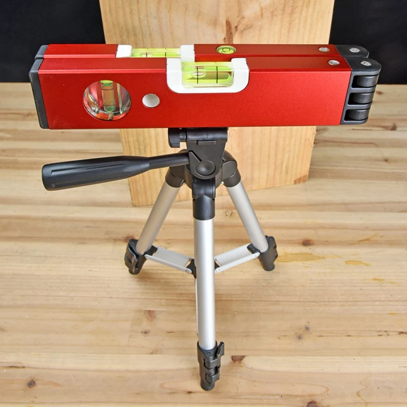 Multifunctional Aluminum Alloy Folded Laser Level Line Horizontal Vertical Angular Quick Accurate Leveling Magnetism