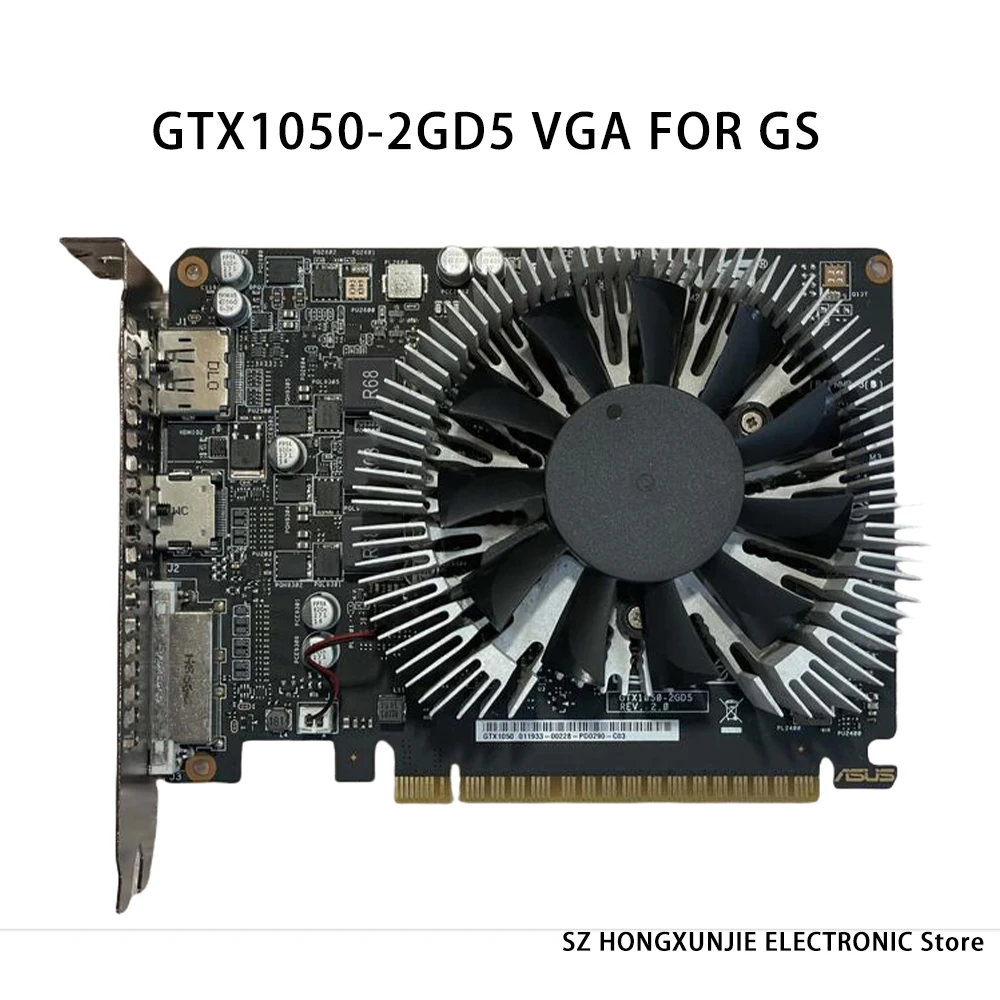 الرسومات PH GTX1050 2G PH GTX1050TI 4G GTX1050 2GB GDDR5 GTX1050-2GD5 VGA ل GS GTX1060 3GD5 6GD5 VGA ل GS المزدوج GTX1060 O3G