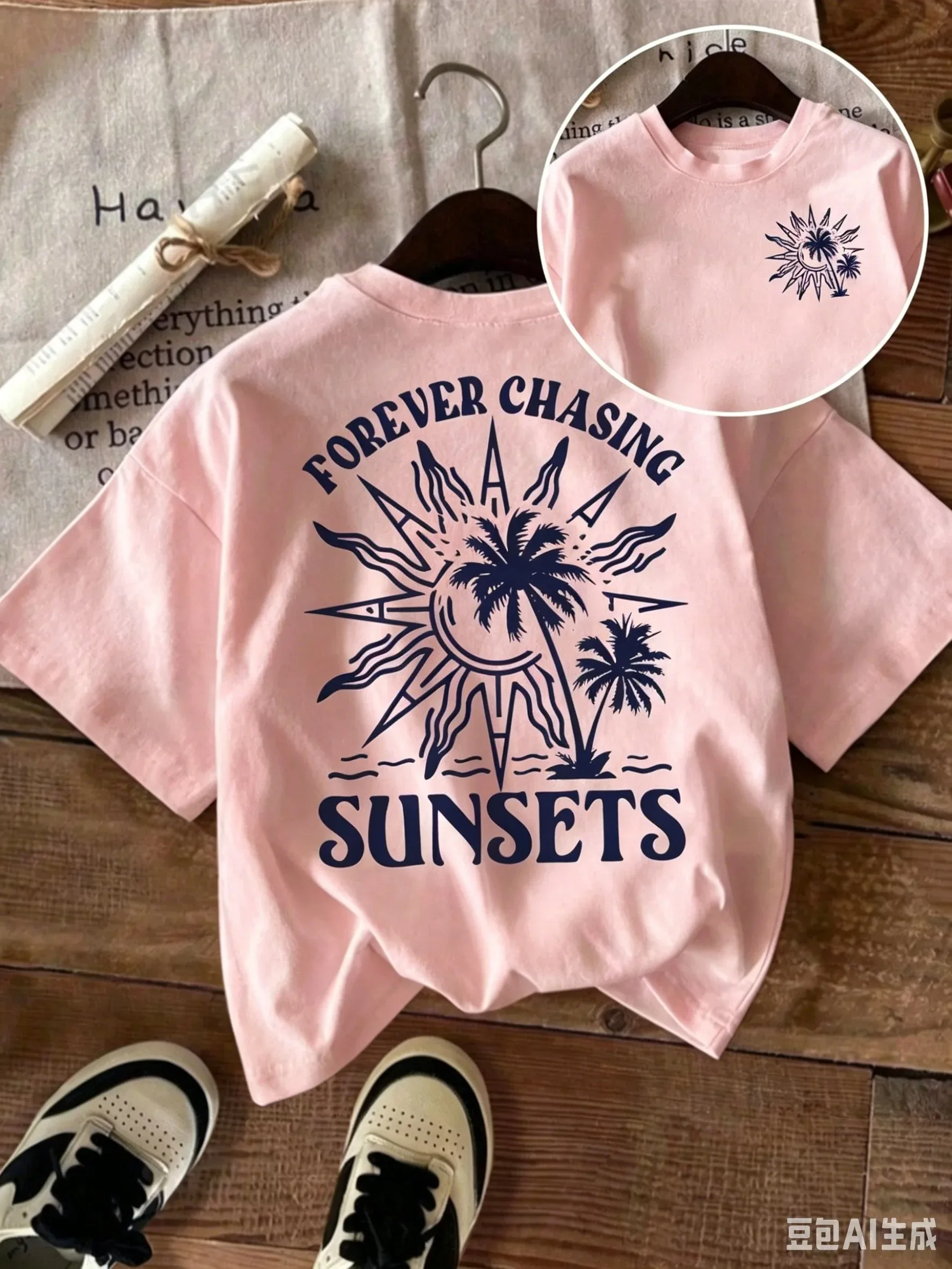 Neues Sommer-Baumwoll-T-Shirt für Kinder, lässiger Alltagsstil, atmungsaktiv und bequem, kurzärmelig, mit einem Cartoon-Zitronenmuster. – Detail 3