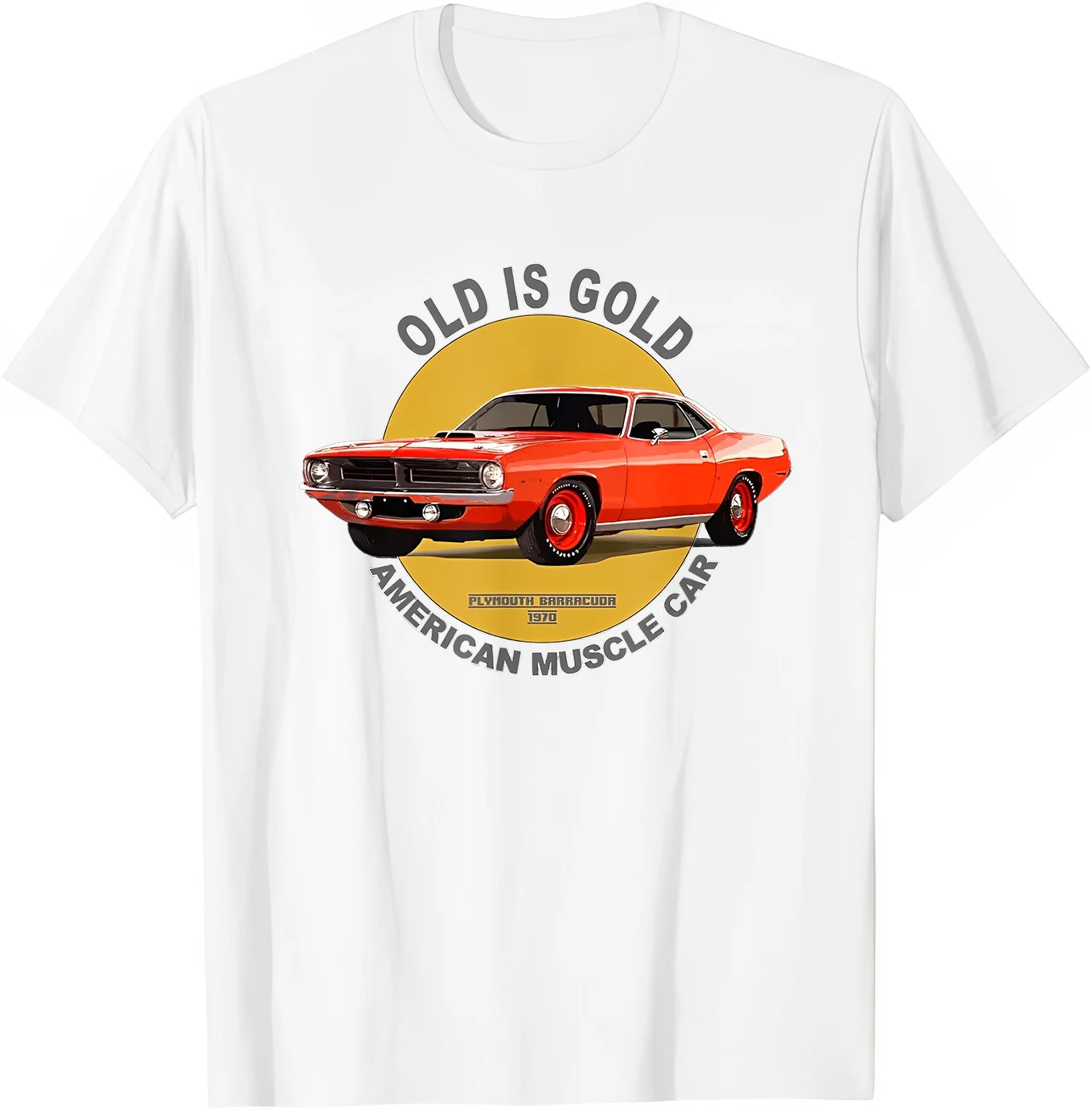 Plymouth Barracuda American Muscle Car 60s 70s T-Shirt