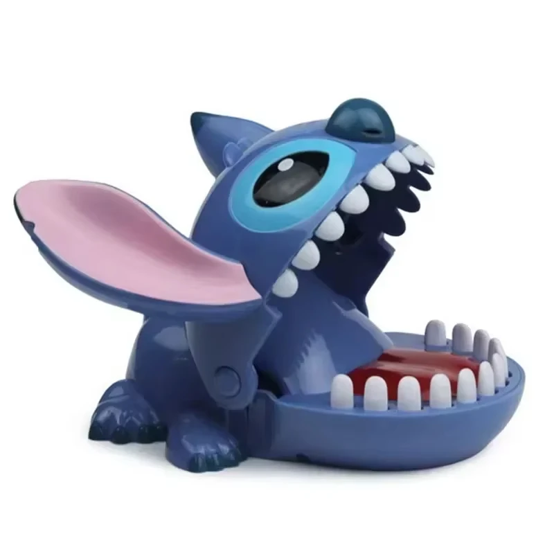 อะนิเมะ Disney Stitch Bite ของเล่นนิ้วมือ,ตลก Push ฟันทันตแพทย์เกม,อะนิเมะสําหรับเด็กทารก,ของขวัญวันเกิดคริสต์มาส