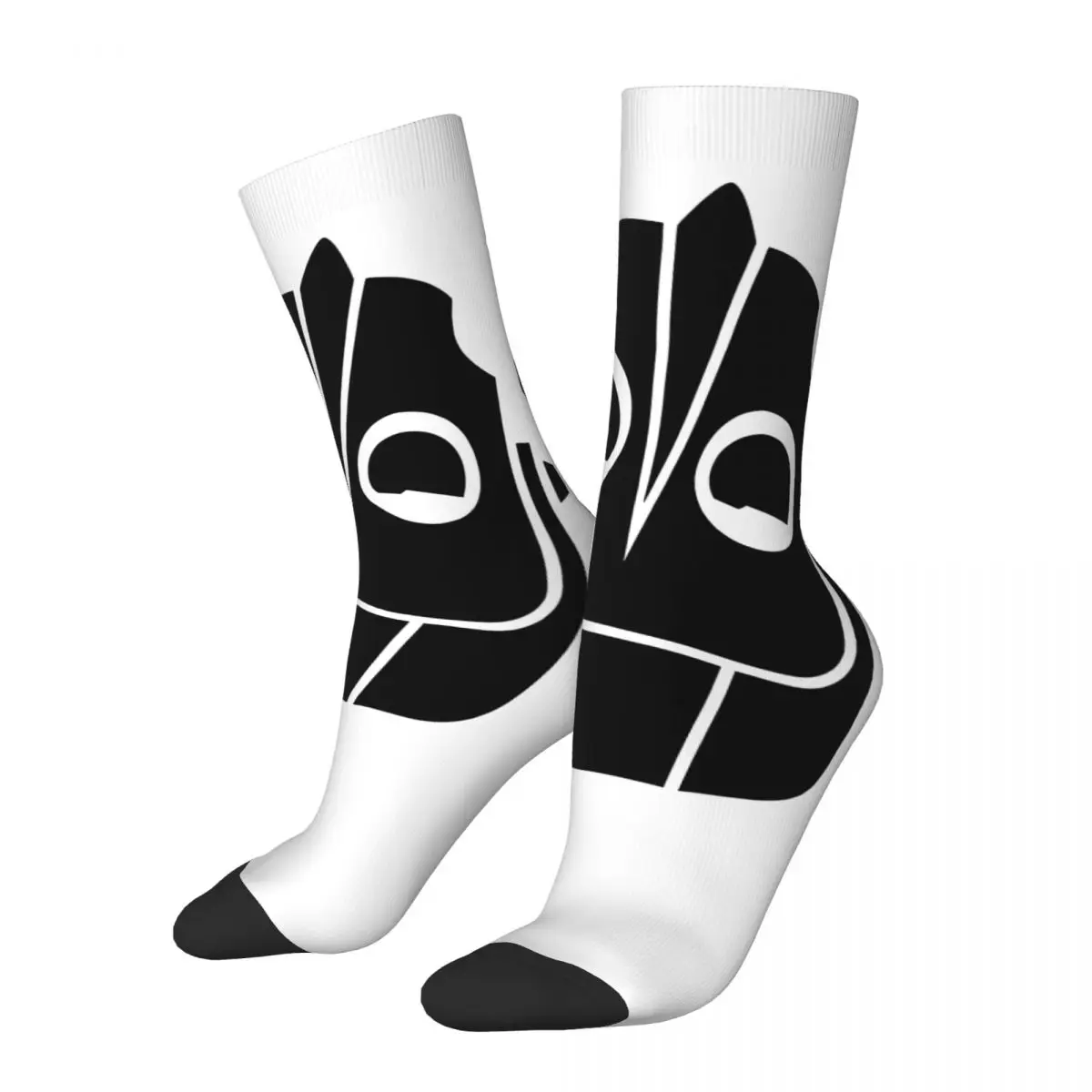 Crazy compression Smiling Iron Giant Sock for Men Harajuku The Iron Giant Cartoon Quality Pattern Crew Sock Casual