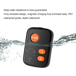 4G GSM Elderly SOS Panic Button Emergency Alarm GPS Tracker For The Elderly Anti-lost Tracking Device