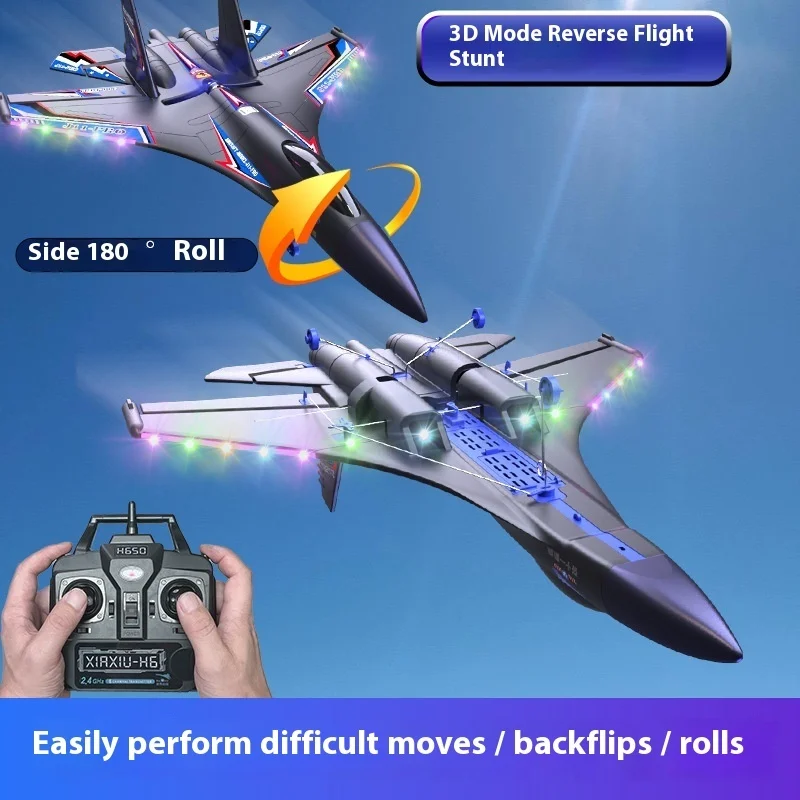 J11-Pro 6ch All-Terrain Rc Aircraft Brushless Amphibious Plane With Waterproof Epp Land/Water/Air Operation Birthday Gift
