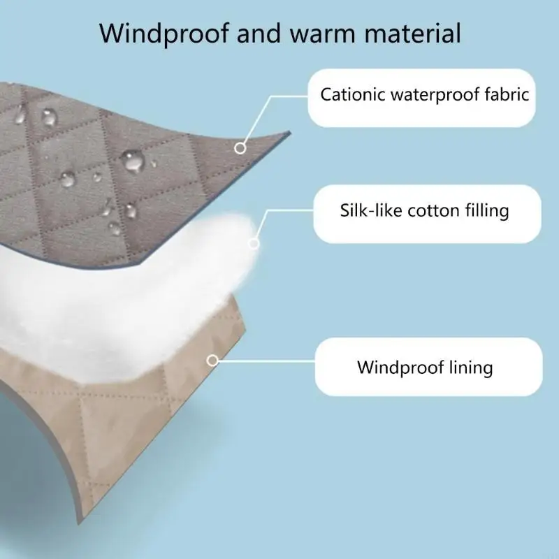 97BE cómoda cubierta para lluvia, parabrisas para cochecito bebé, cubierta para lluvia y viento