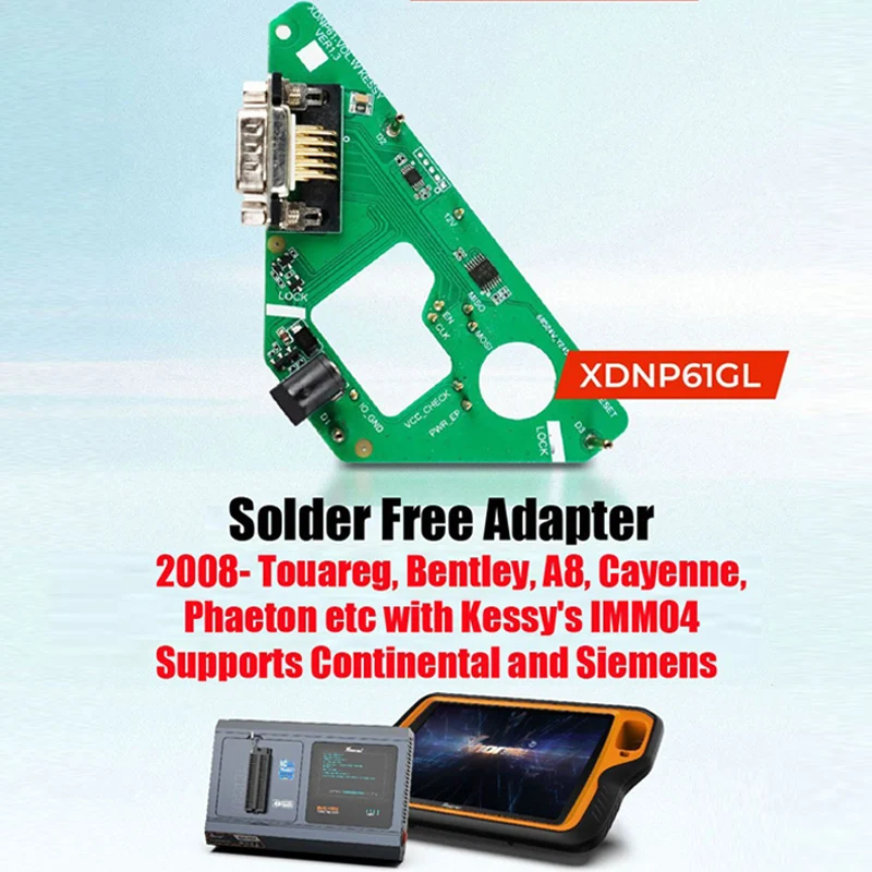 Xhorse VOL.W KESSY Solder Free Adapter For V-W KESSY 4th IMMO System Fit Xhorse VVDI Key Tool Plus Pad Multi Prog Read IMMO Data
