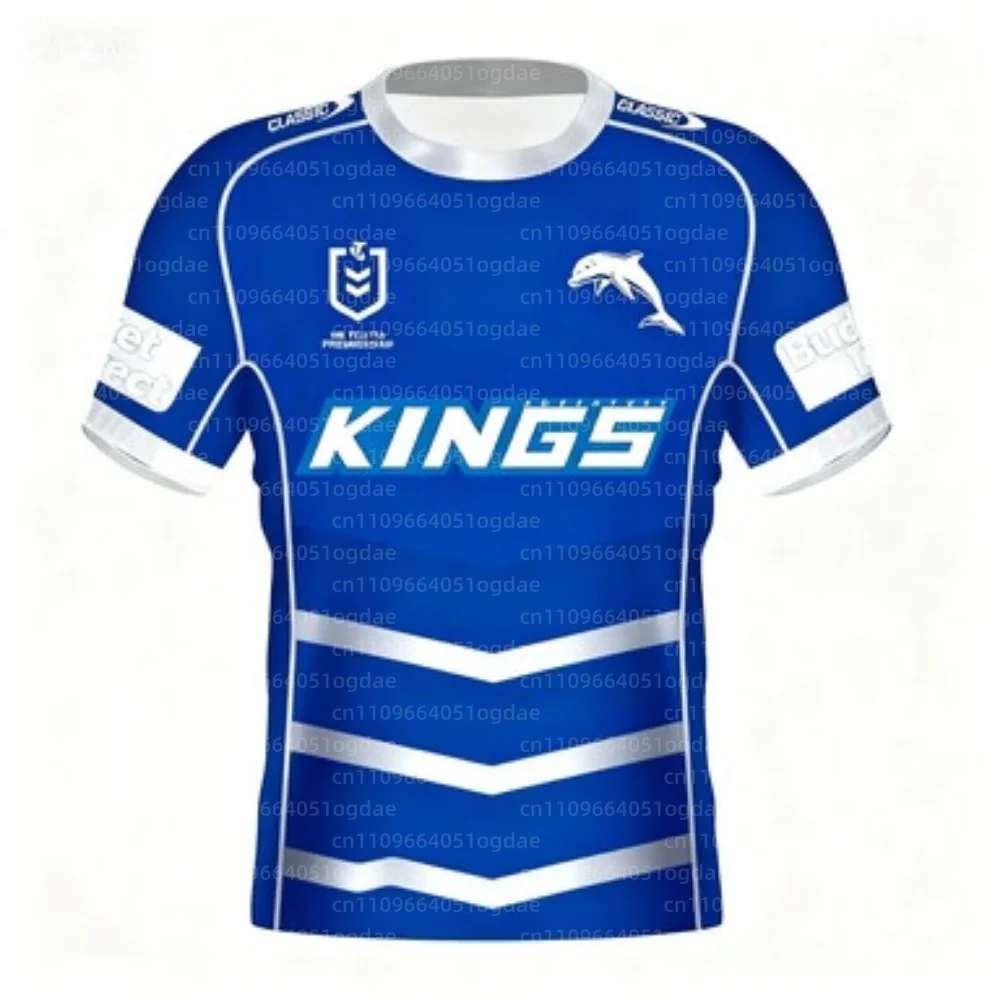 Leisure and Fashion 2026 Outdoor Sports Home Jersey Summer Men's Training Uniform Adult Breathable Soft Sports Rugby Uniform