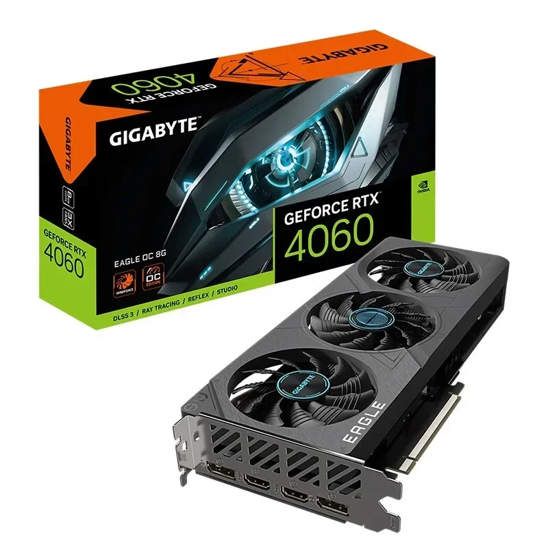 

New Arrival GeForce RTX 4060 EAGLE OC 8G Graphics Card New RTX 4080 GPU