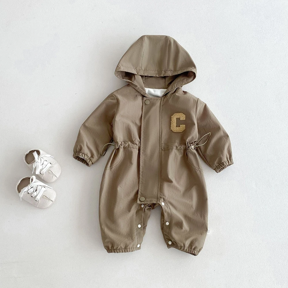 MILANCEL ﻿ Herbst Baby Strampler Outdoor Jacke 0-2Y Unisex Infant Casual Doppel-schicht Mit Kapuze Overall Kleinkind Warme Outwear Kleidung – Detail 19