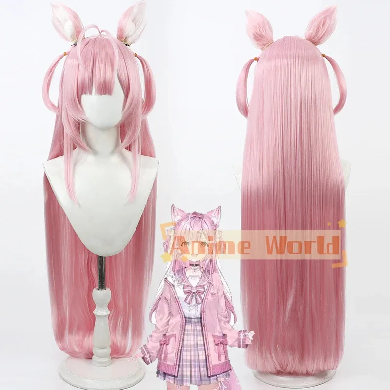 가상 YouTuber VTuber Hakui Koyori 코스프레 가발 합성 머리 내열성 할로윈 역할 놀이 파티