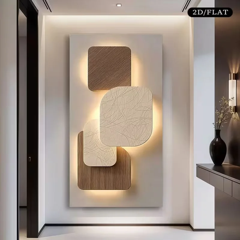 Large Frameless Canvas Wall Art,1pc frameless Canvas Painting 2D Flat, 2D Flat, [2D Flat] 1pc 31.49 X 62.99 Inches/80 X 160 Cm U