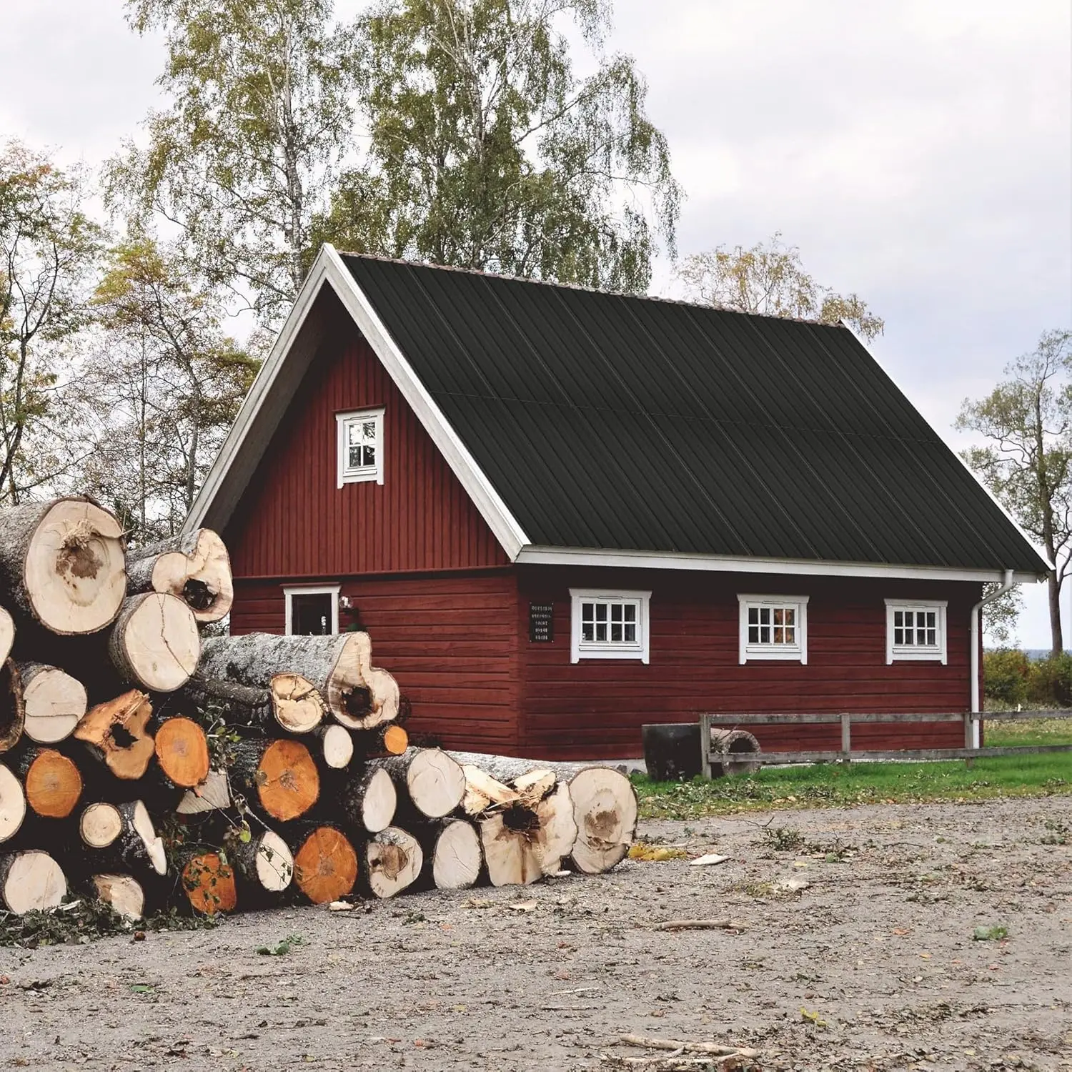 ألواح سقف 15 قطعة L73.2 × W16.77 بوصة من الفولاذ المجلفن، ألواح تسقيف معدنية مموجة من القصدير غطاء علوي شرفة شرفة شديدة التحمل #6