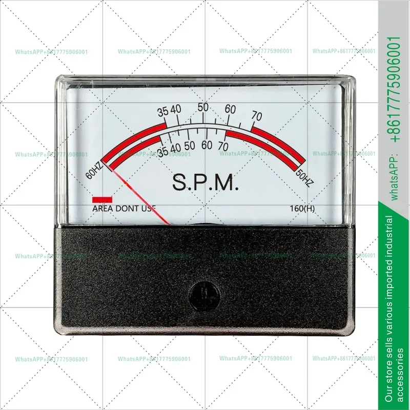 80S 160S 200S Punch Motor Tachometer Speedometer 45/50/75 Speed Meter Inverter