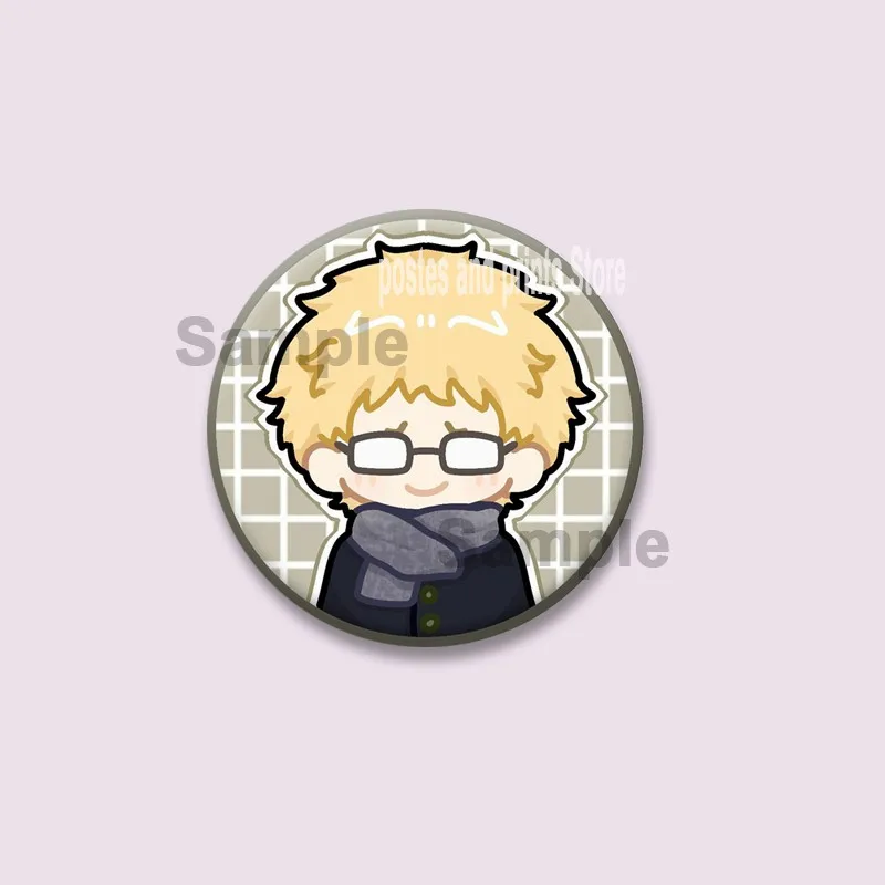 Cartoon Anime Haikyuu Brooch Funny Character Shoyo Yu Nishinoya Pin Backpack Clothing Jewelry Badge Accessories Gifts for Friend - Image 6