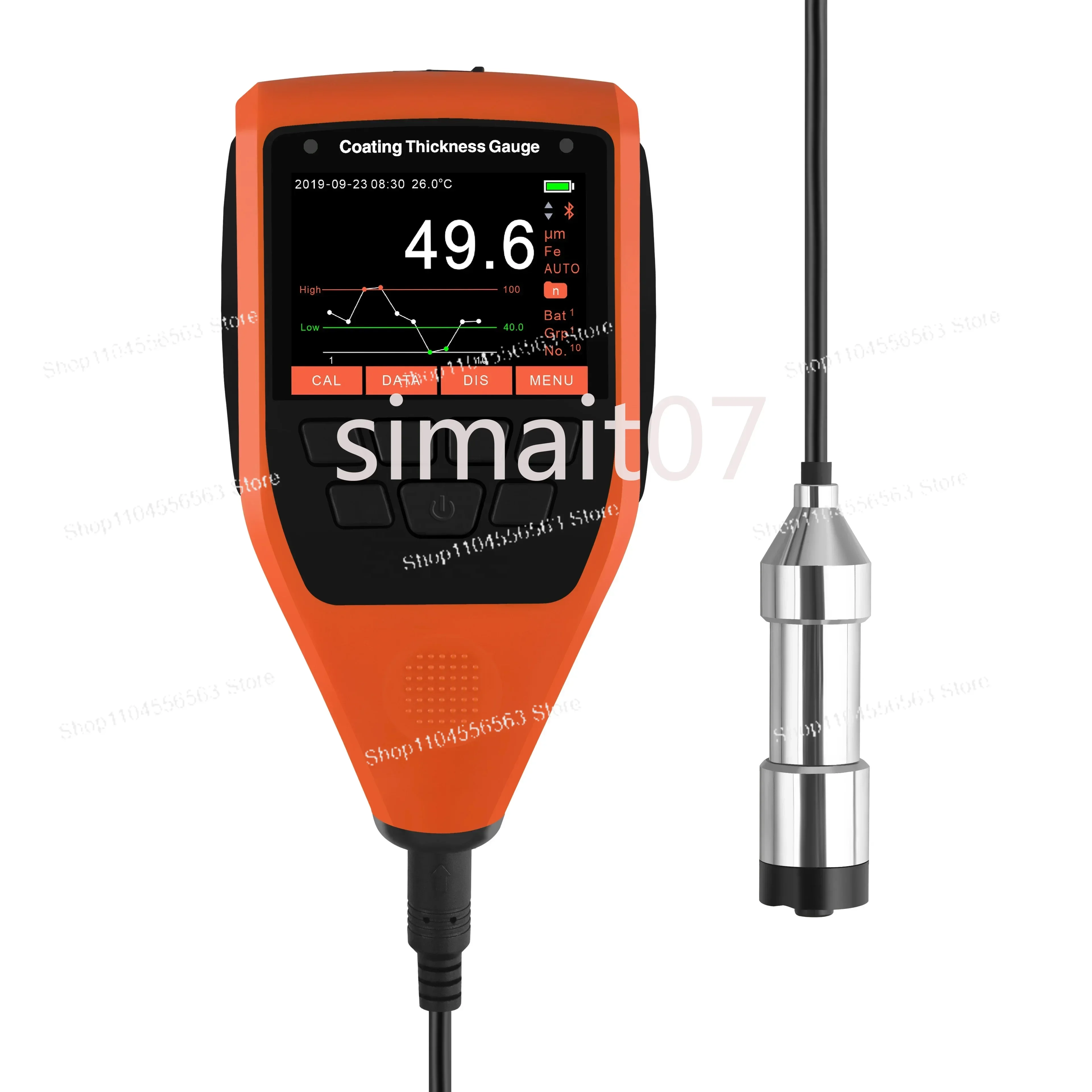 

Elcometer 456 TESTECH separate probe Coating Thickness Gauge