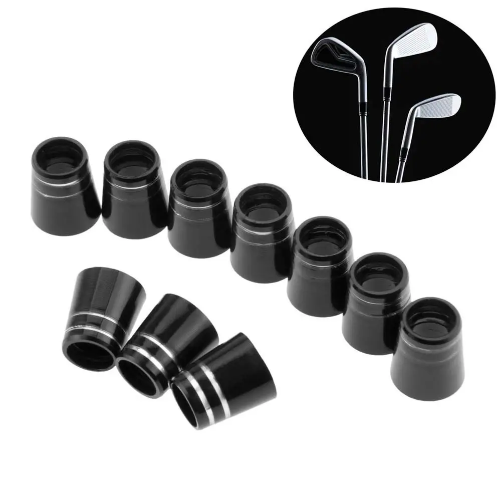 Anti-Shock Ring Double Silver Ring Golf Ferrules Golf Ferrules Replacement Golf Tapered Ferrule Golf iron Rubber Sleeve