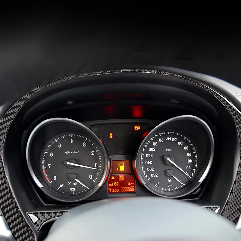 

Carbon Fiber Sticker Car LHD RHD Console Dashboard Panel Frame Decoration Trim Strip For BMW Z4 E89 2009-16 Interior Accessories