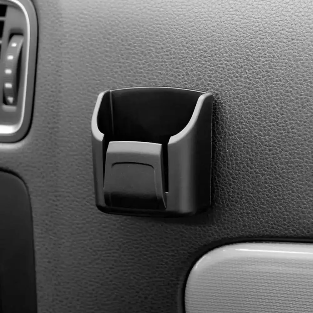 مشبك حامل مفتاح السيارة، صندوق تخزين داخلي للسيارة، منظم لوحة القيادة، حامل لاصق لرف مفاتيح البطاقة، مناسب عالميًا #3