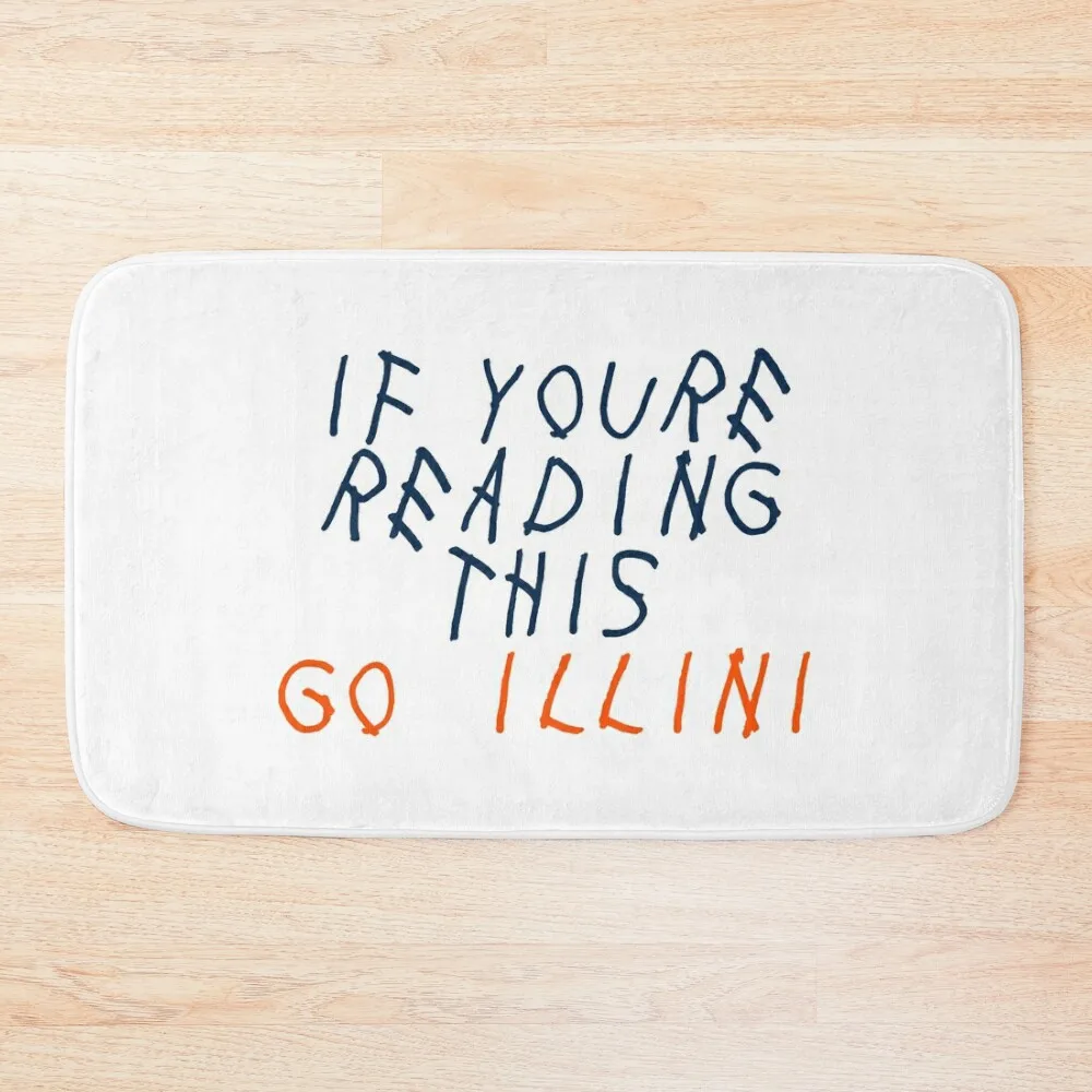 

if youre reading this go illini Bath Mat Kitchens Set Ofs In The Bathroom Bath Carpet Mat
