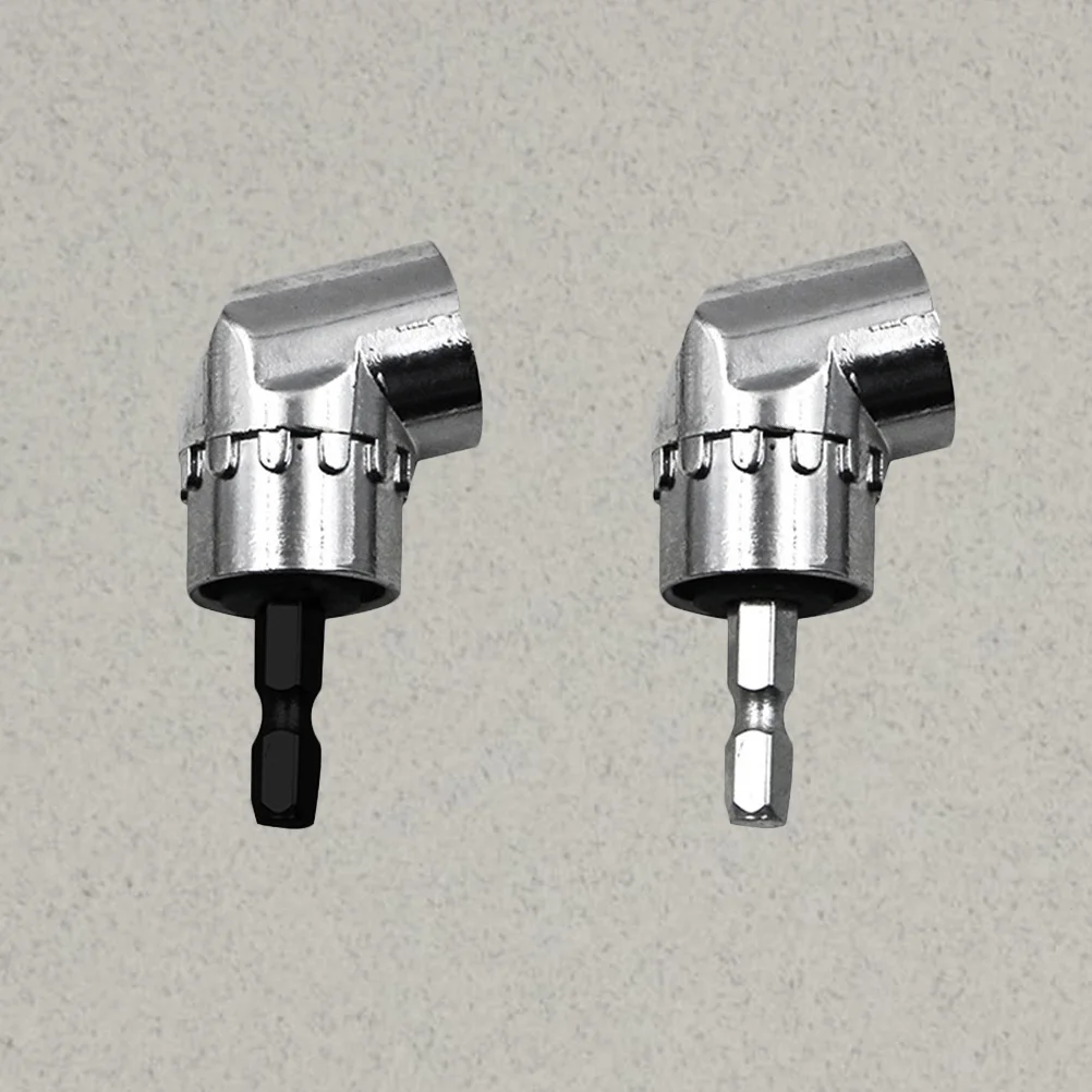 

Compact 105 Degree Right Angle Driver with Built in Magnet Secure Bit Locking Mechanism for Power Screwdriver Drill Attachment