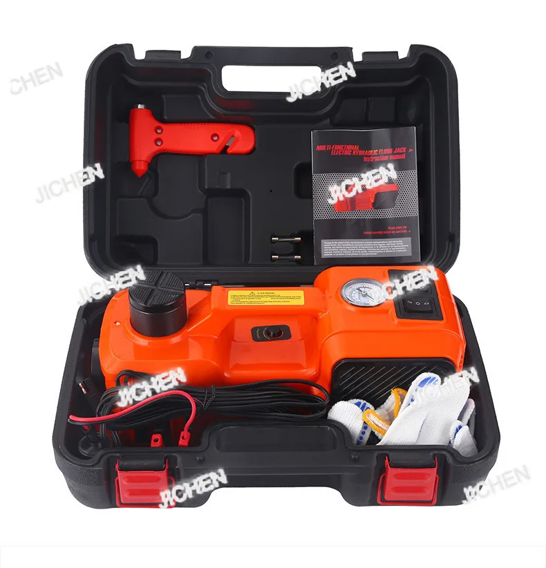 HR بالجملة رافعة كهربائية سيارة رافعة كهربائية معدات السيارات 12 فولت مجموعة جاك #6