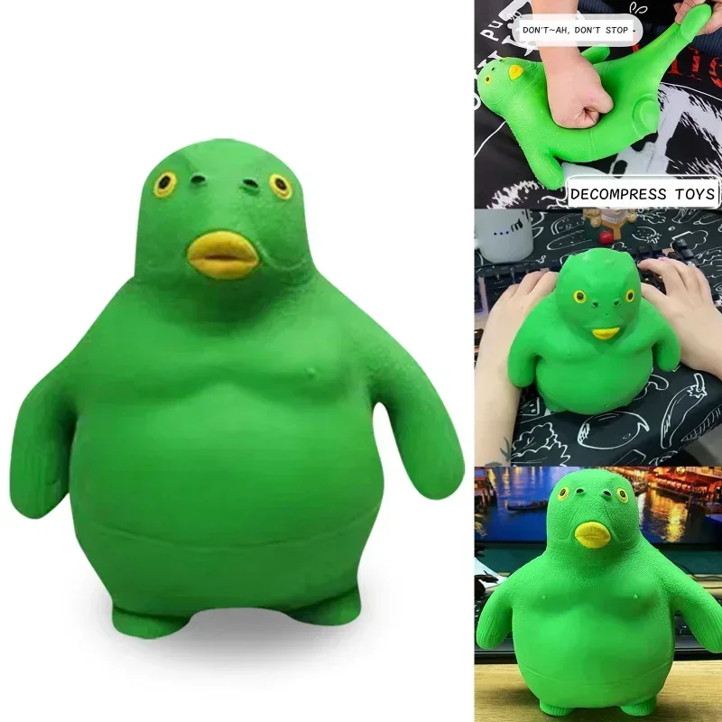 

Giant Spongy Squishy Fidget Green Head Fish Dumb Head Fish Antistress Toy For Adult And Children Soft Fun Gift Toy Tpr