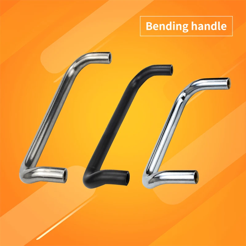 Stainless Steel Double Bending Angle Handle LS532-2 Rod Handle Manufacturers Direct Sales