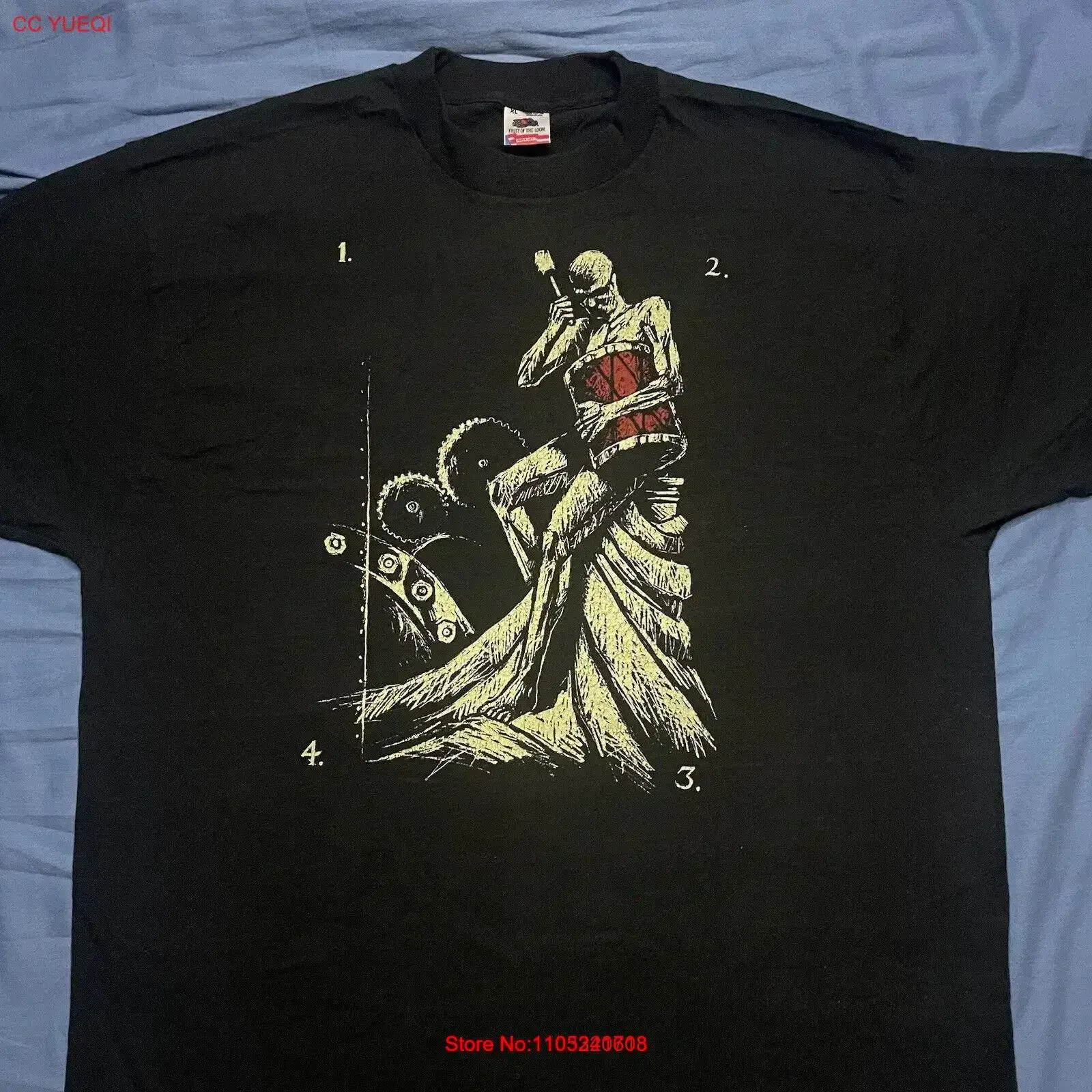 Promo 1989 Vintage MICHAEL PENN XL T Shirt MARCH Album No Myth RCA Unworn New vintage Washed Breathable designer clothes