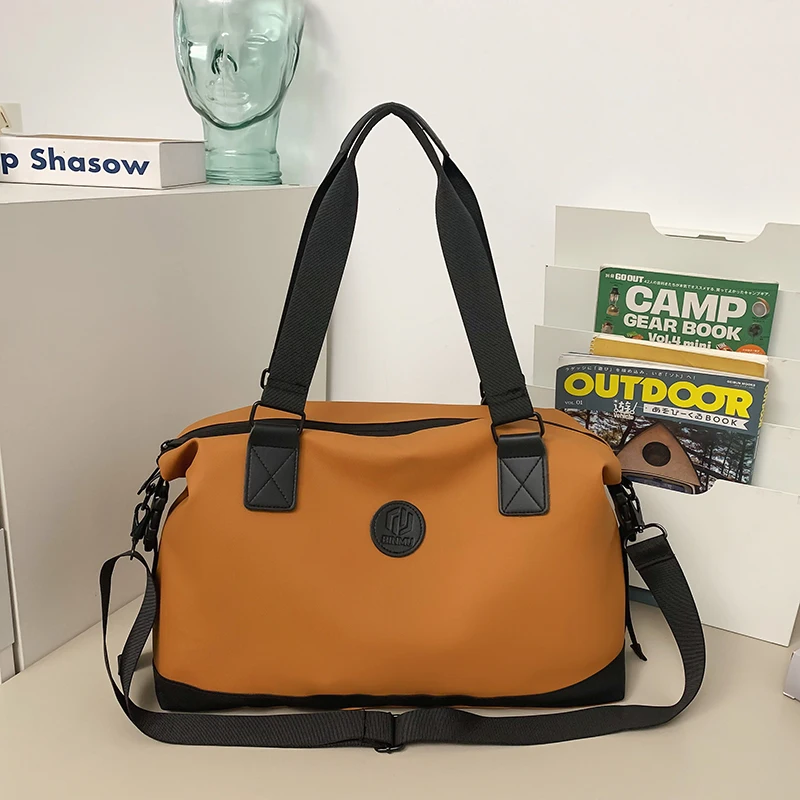 

Casual Solid Colors Large Capacity Travel Bags Oxford Winter Zipper Durable Leisure Sport Handbags for Unisex 2025 Hot on Sale