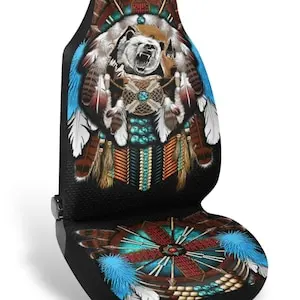 أغطية مقاعد السيارة المفروشات الجنوبية الغربية الأصلية، ديكورات داخلية عالمية صديقة للبيئة، أغطية مقاعد مريحة