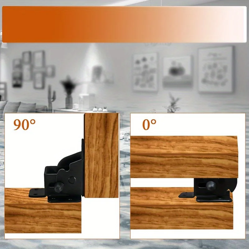 4 قطعة الأجهزة المنزلية طاولة قابلة للطي آلية الذاتي قفل المفصلي قوس الثقيلة للطي بين قوسين الجدول كرسي السرير الساقين دعم