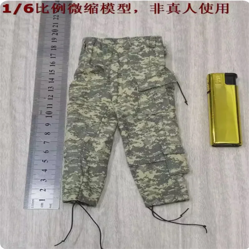 1/6 Soldier Jungle Combat Pants Belt Model Toy Accessories For 12'' Action Figure Body In Stock