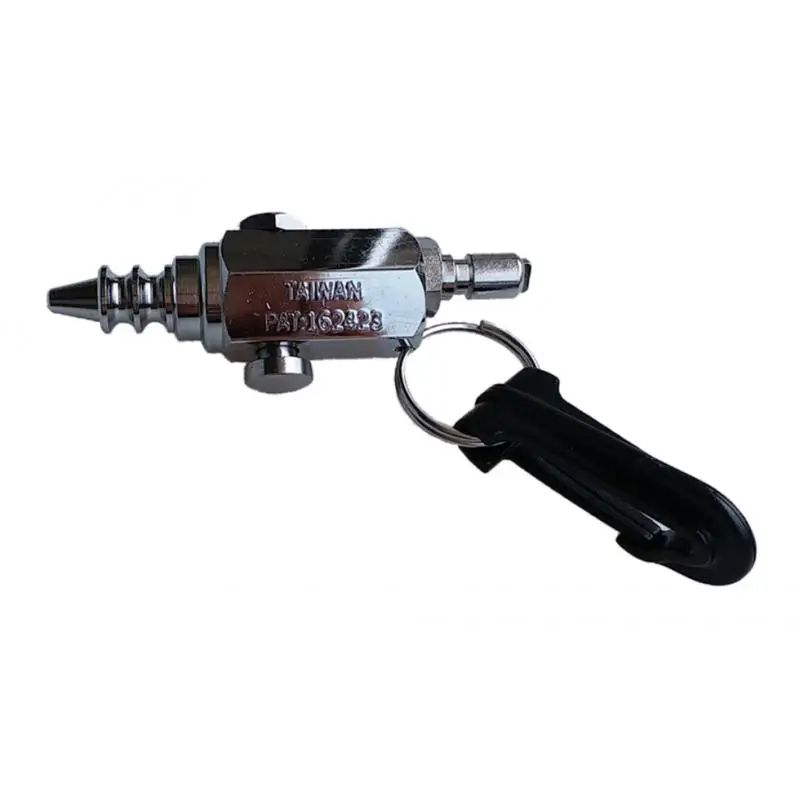 Mini Scuba Diving Nozzle with Clip 316 Steel Inflation Accessory for Inflatable Beds and Standard BC Hose view 2