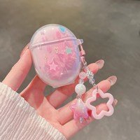 Case for Xiaomi Redmi Buds 3 Pro Case Cartoon Soft Cover for Redmi Buds 4 Case With Keychain Wireless Earphone Funda Coque