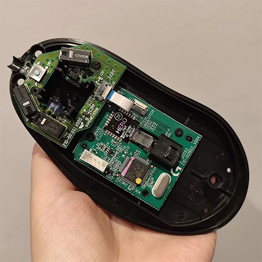 สายเคเบิ้ลมาเธอร์บอร์ดเมาส์สำหรับ Logitech MX518เมาส์อะไหล่ซ่อมแซมอุปกรณ์เสริม