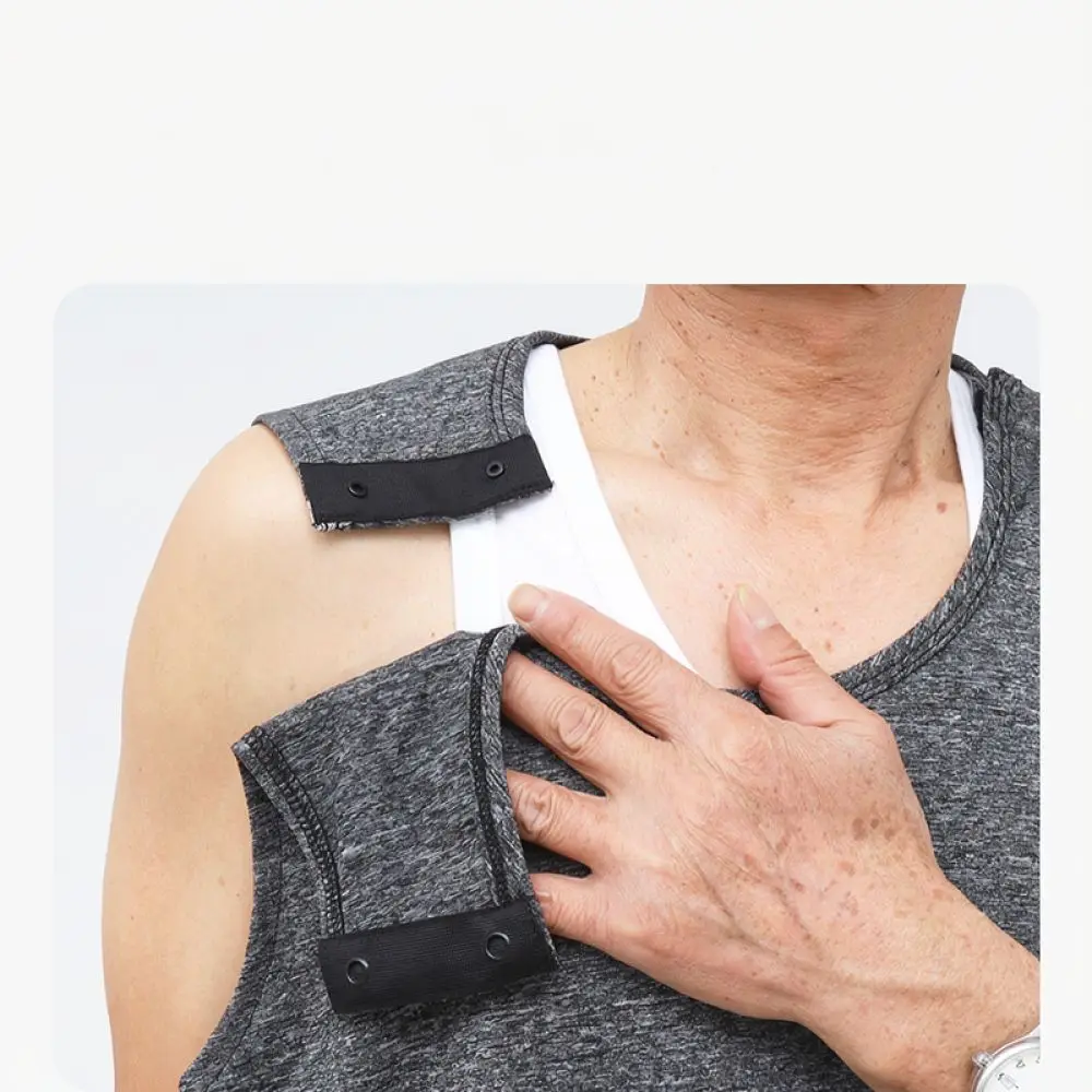 Post Surgery Recovery Vest For Fracture Patients Easy Change Snap Button Design Comfortable Breathable Patient Nursing Apparel