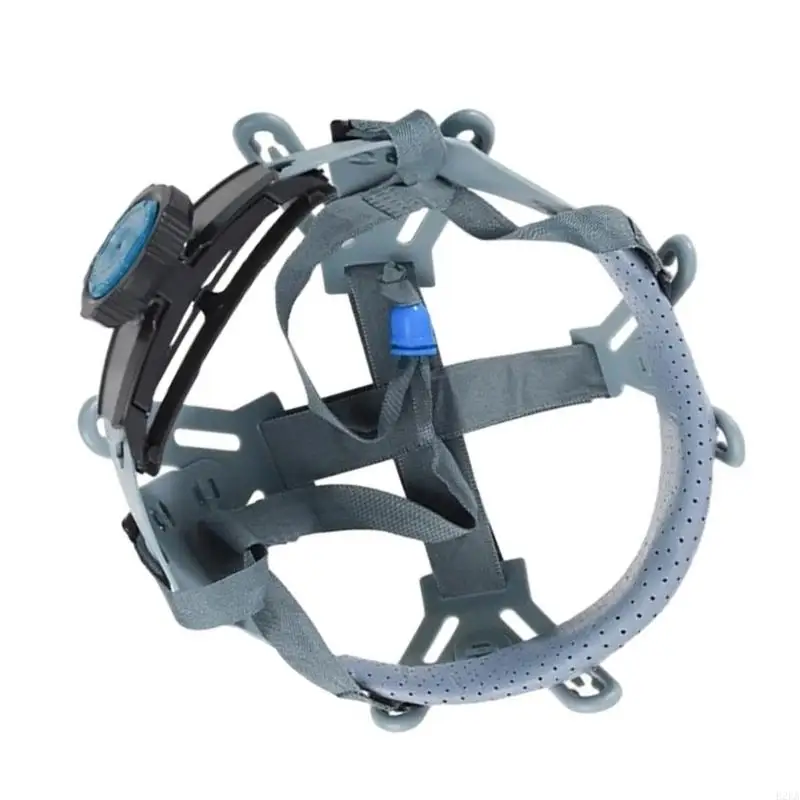 Ergonomic Helmet Inner Padding 4/8 Point Removable Structure Nonslip Knob Control Moisture Management for Labor Protect B2EA