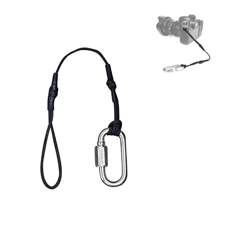 Camera Quick Sling Strap, Safety Rope, String Tether,Anti-lost Anti-falling Rope for Canon/Nikon/Sony/DSLR