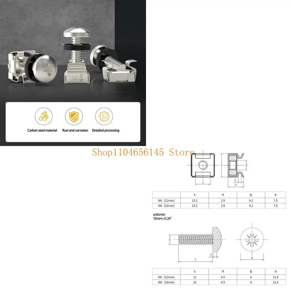 

5ASD M6X12 мм 16 мм Сервер Сервер Сервер Сервер