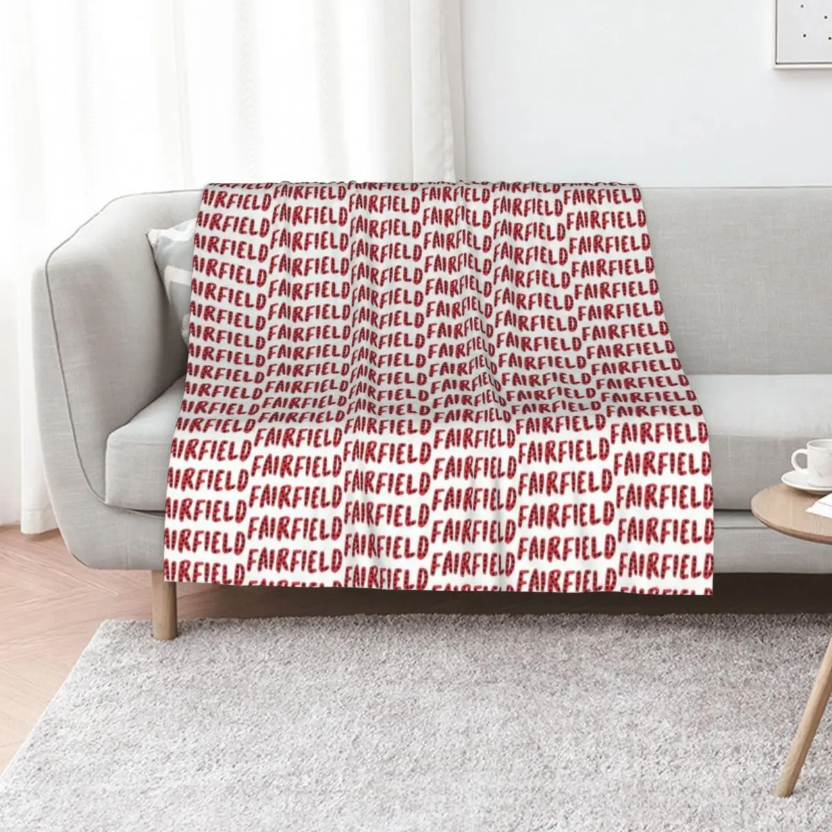 Fairfield University Throw Blanket Quilt Retros Luxury Throw Giant Sofa Hairys Warm Blankets