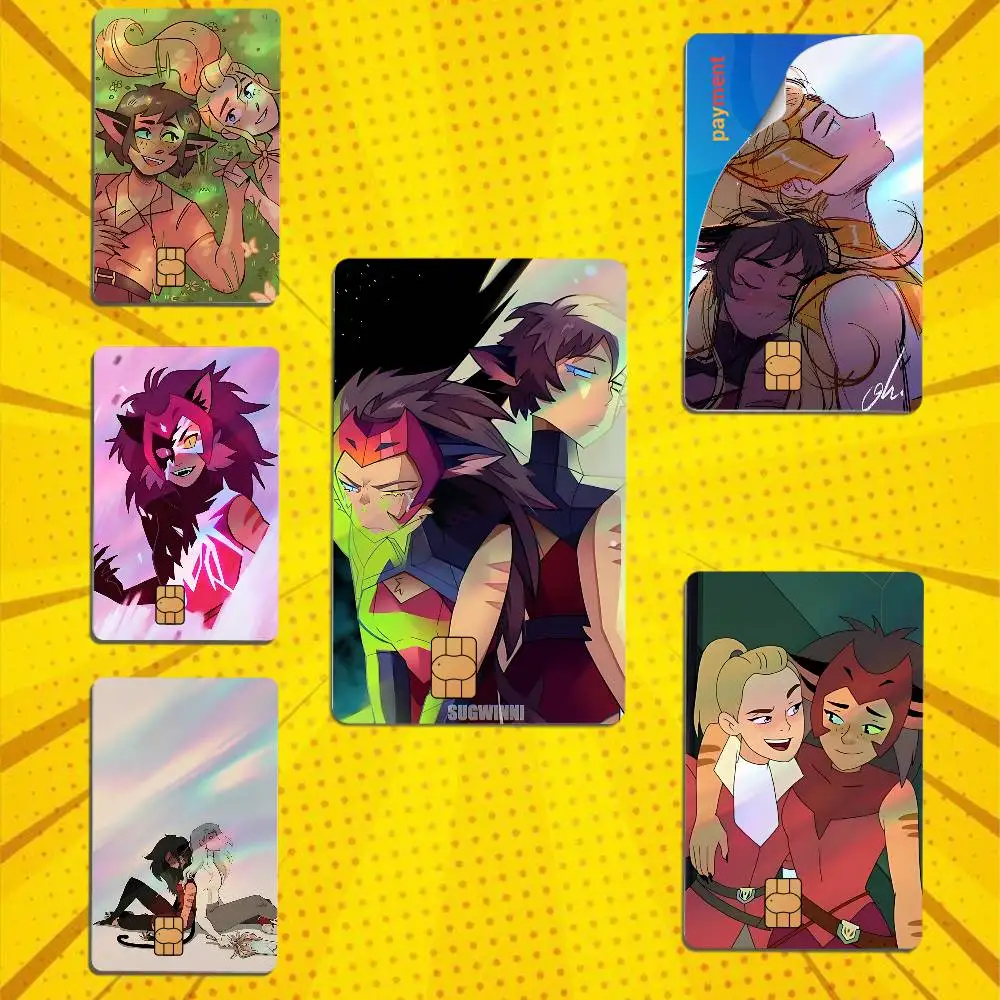 vintage moodboard Catradora Laser shimmer Name Card Sticker Decorate Bank Card Couple Student Study Supplies Decals Patch