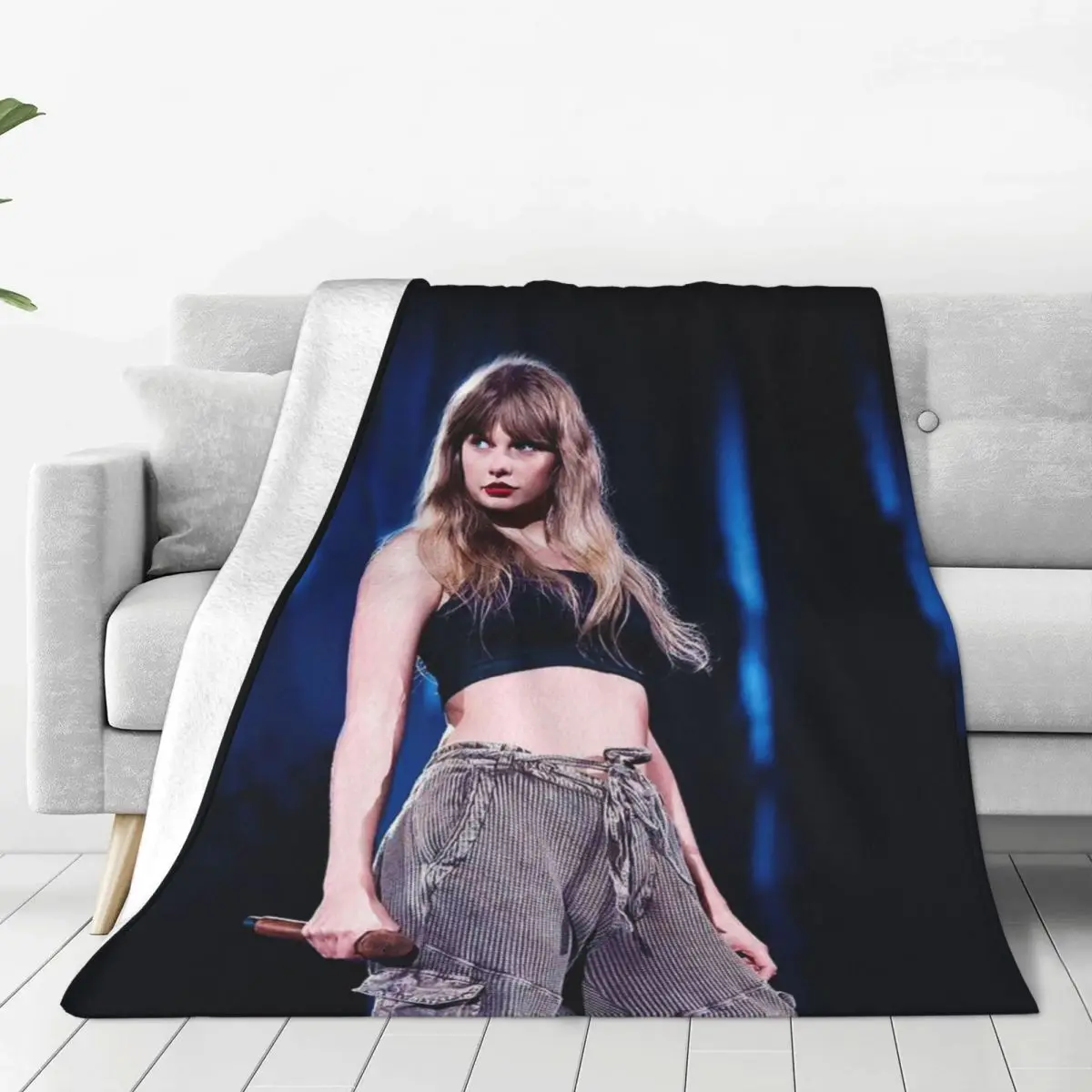 

The Eras Tour Blankets Sofa Cover Flannel Textile Decor Multifunction Lightweight Throw Blankets for Home Travel Bedspread