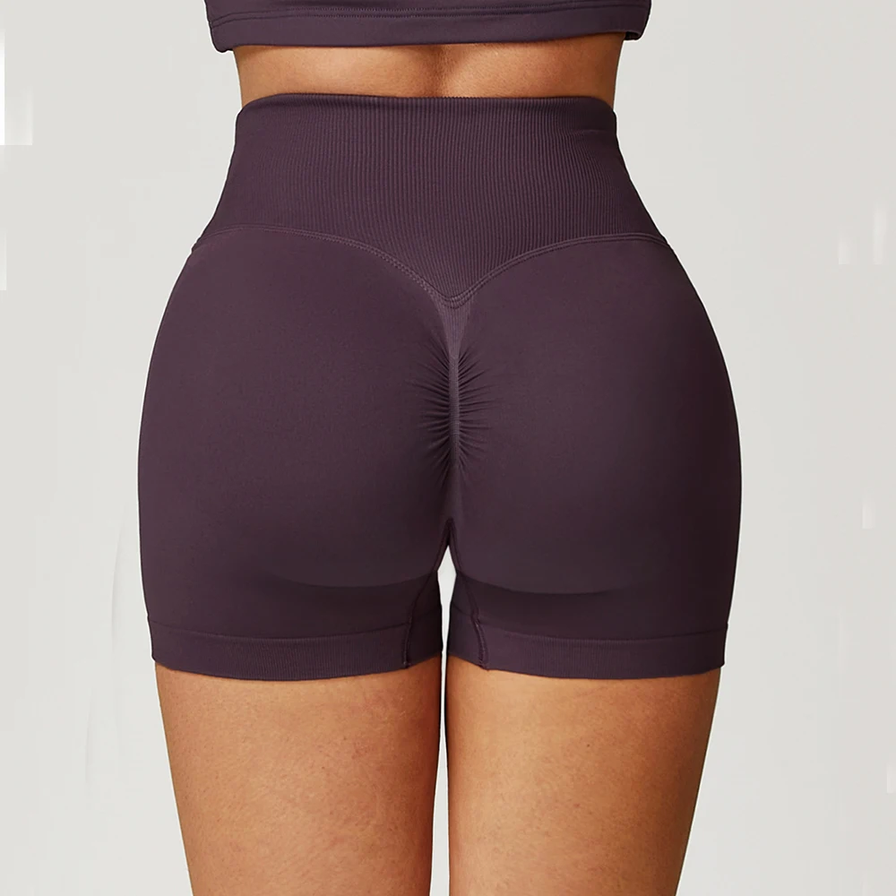 

Seamless Shorts High Waist Butt Lift Yoga Shorts Women Gym Leggings Booty Running Short Workout Pants Jogging Cycling Shorts