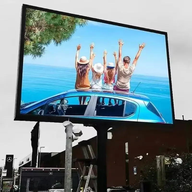 Multi-spec Outdoor LED Advertising Screen, P1.25/P2/P3.91 Full Color Digital Signage Panel for Outdoor Commercial Promotion